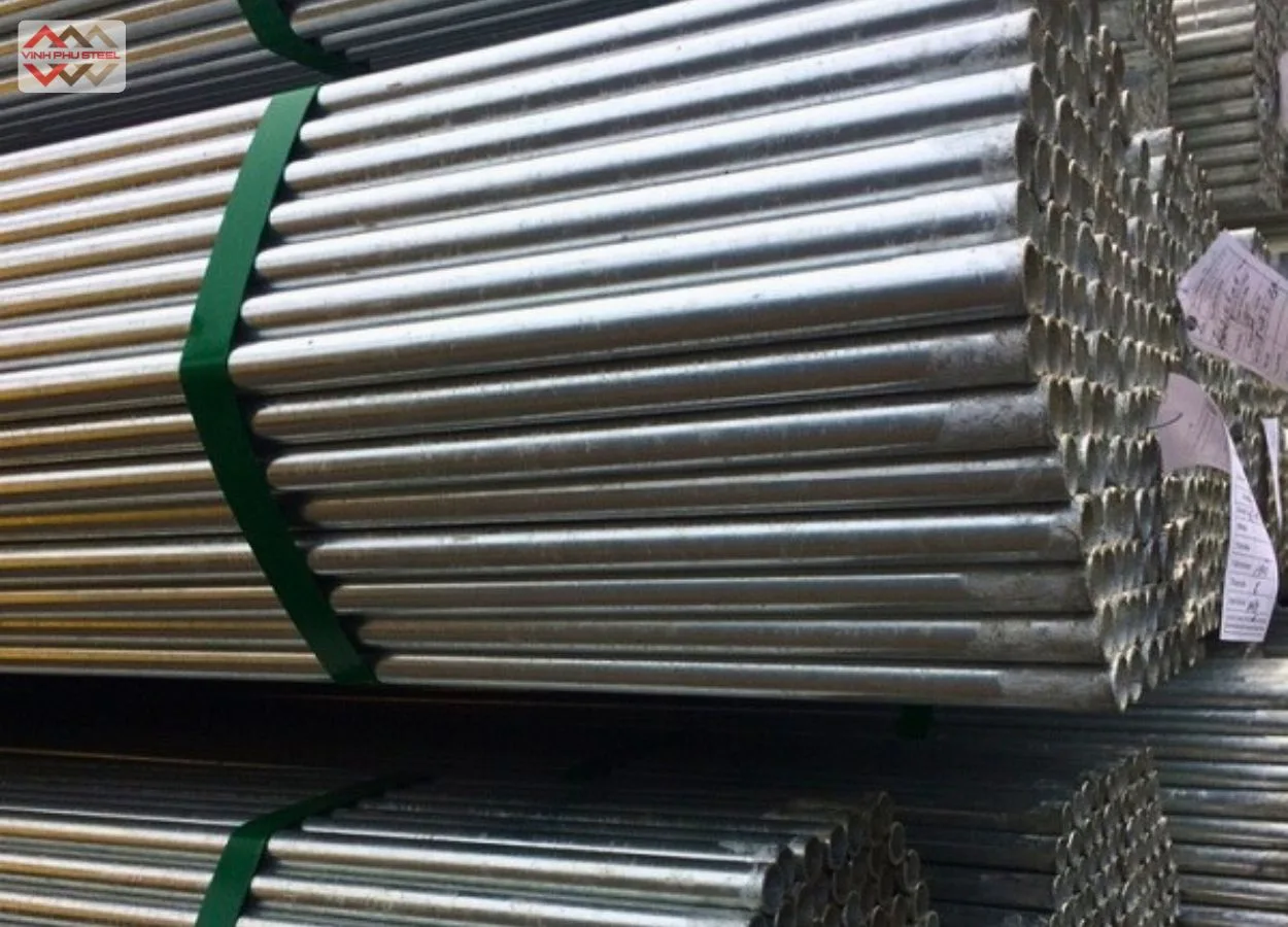 Ống sắt mạ kẽm phi 14