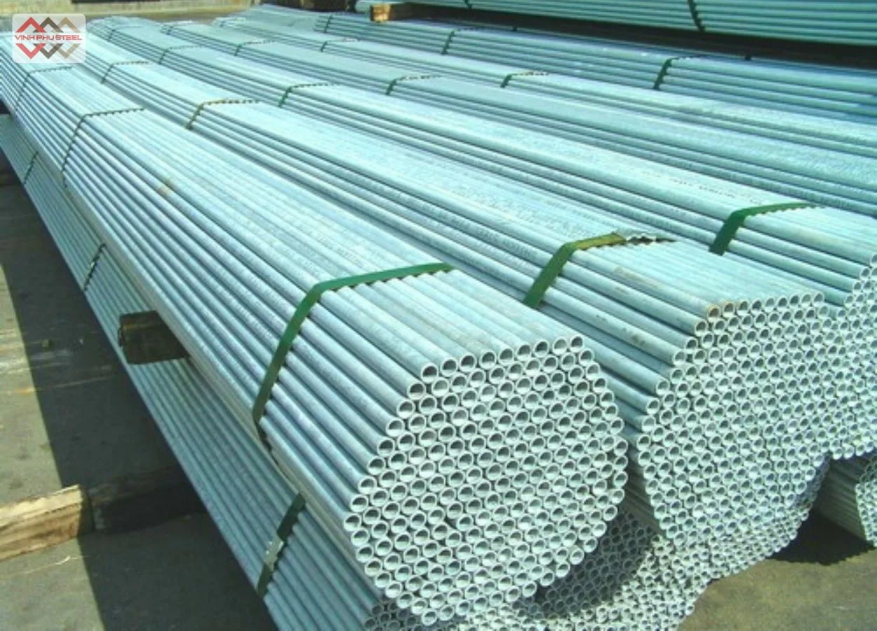 Ống thép mạ kẽm phi 19