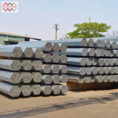 ống thép mạ kẽm 73mm