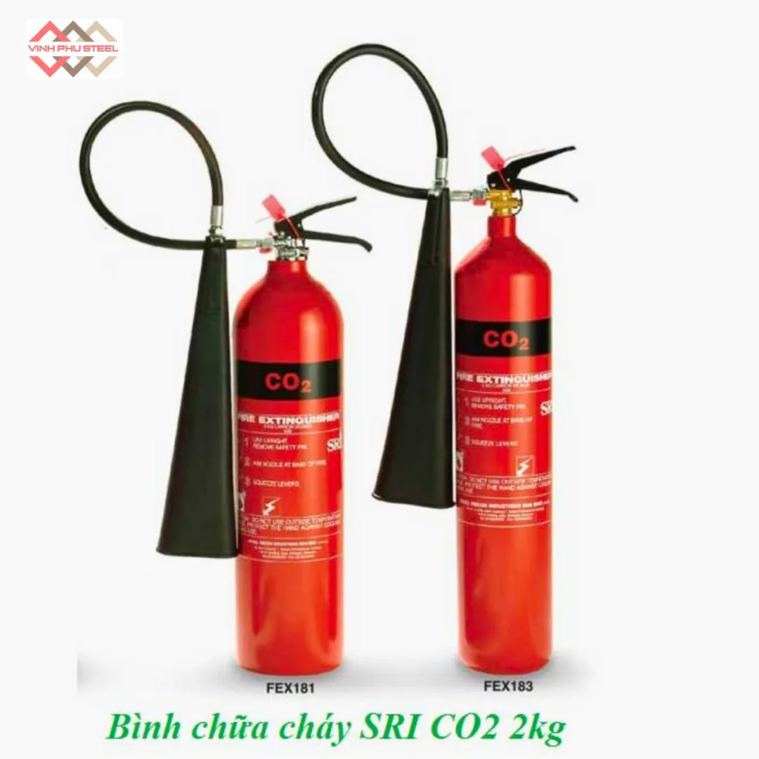 Bình Chữa Cháy CO2 (MT)– Loại 2kg, 3kg, 5kg, 24kg, 30kg - Hình ảnh 2