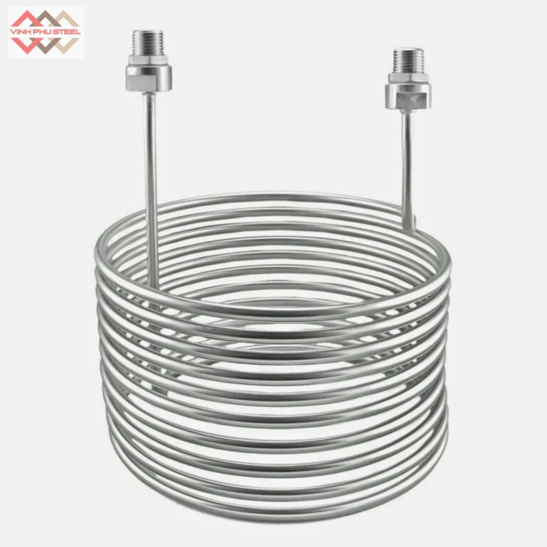 ống inox, thép không rỉ phi 16