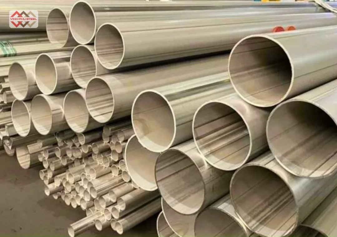 Ống thép inox 304 phi 114