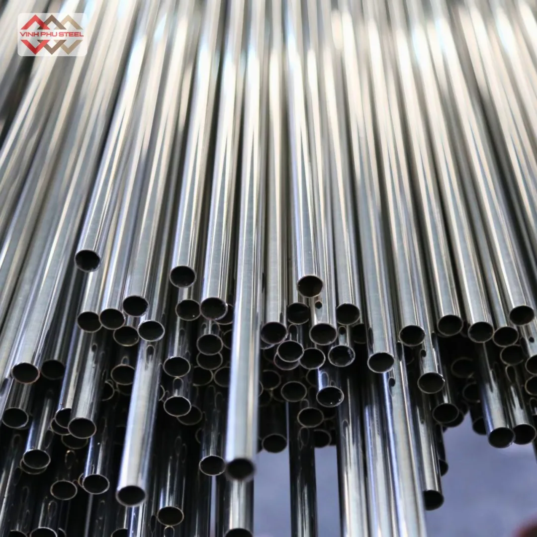 Ống thép inox 304 phi 8