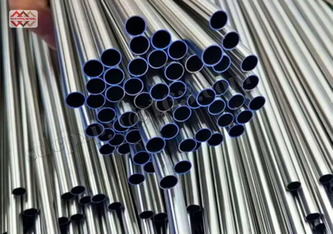 Ống thép hàn inox 304 phi 8