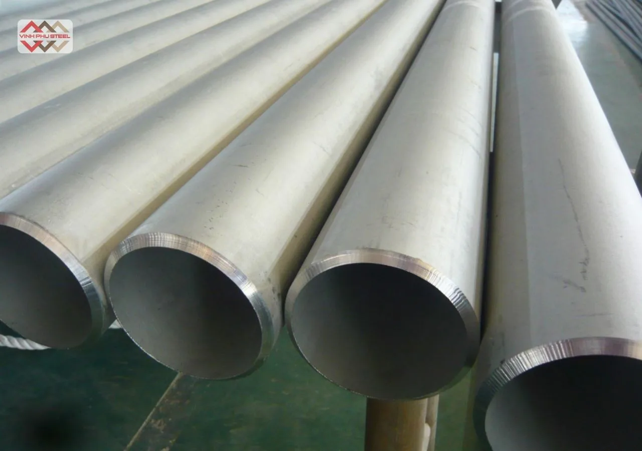 Ống inox SCH40 bề mặt nhám No.1