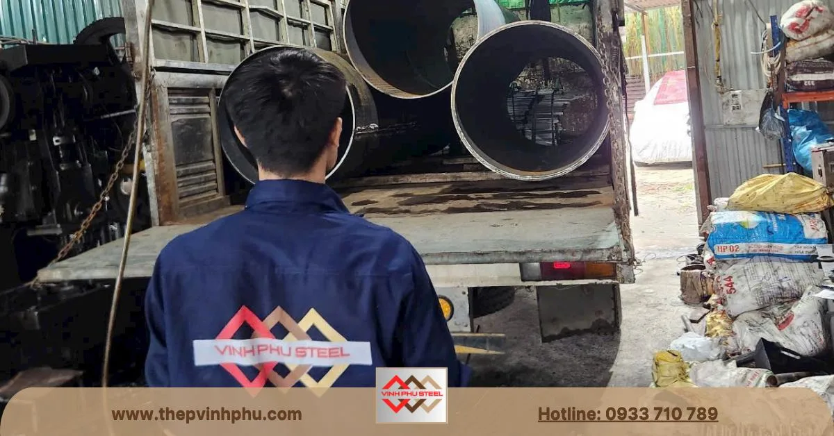Gia công ống lốc tròn làm vách casing tại Hà Nội