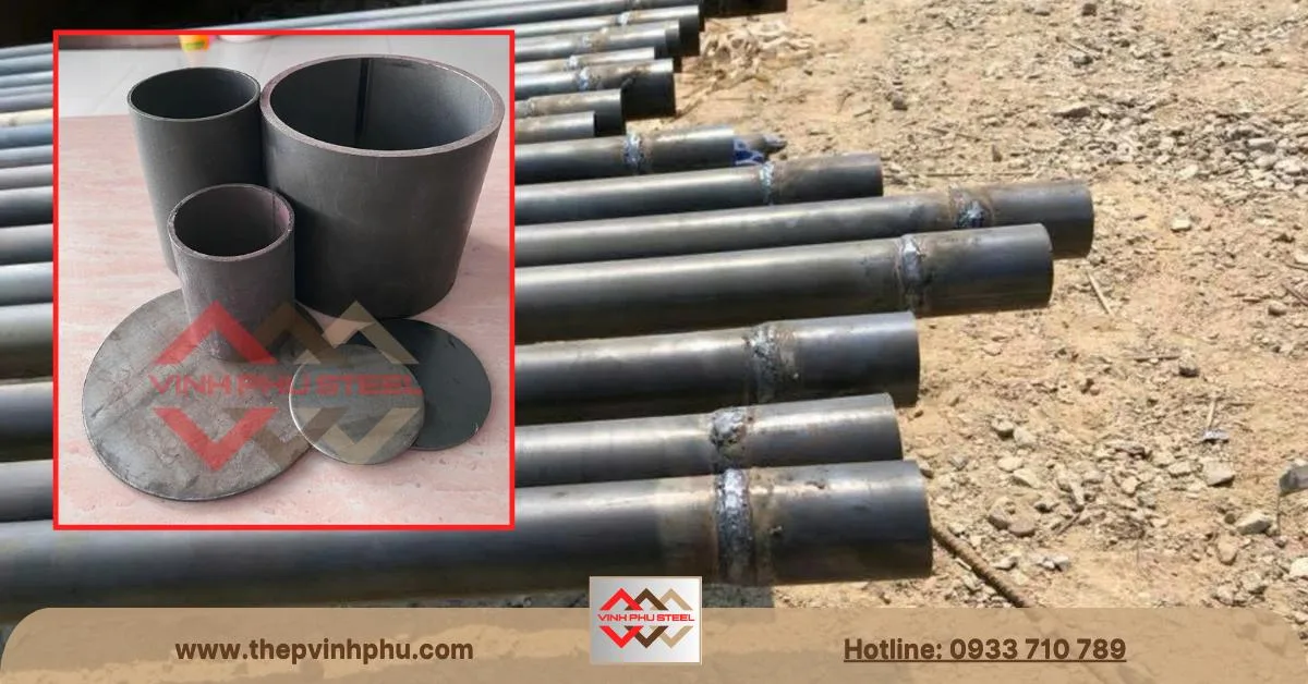 Măng xông và ông siêu âm kết nối bằng phương pháp hàn