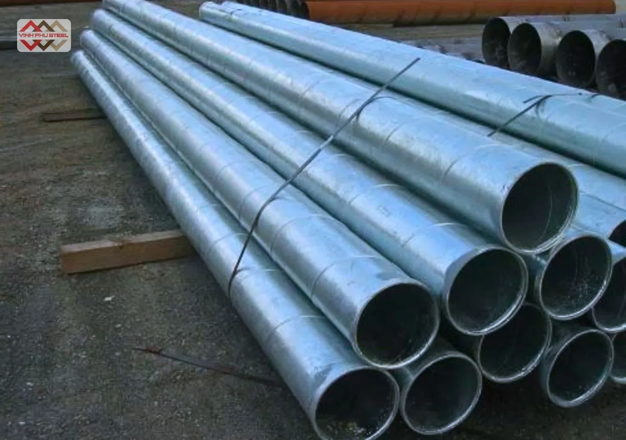 Thép ống mạ kẽm 273mm