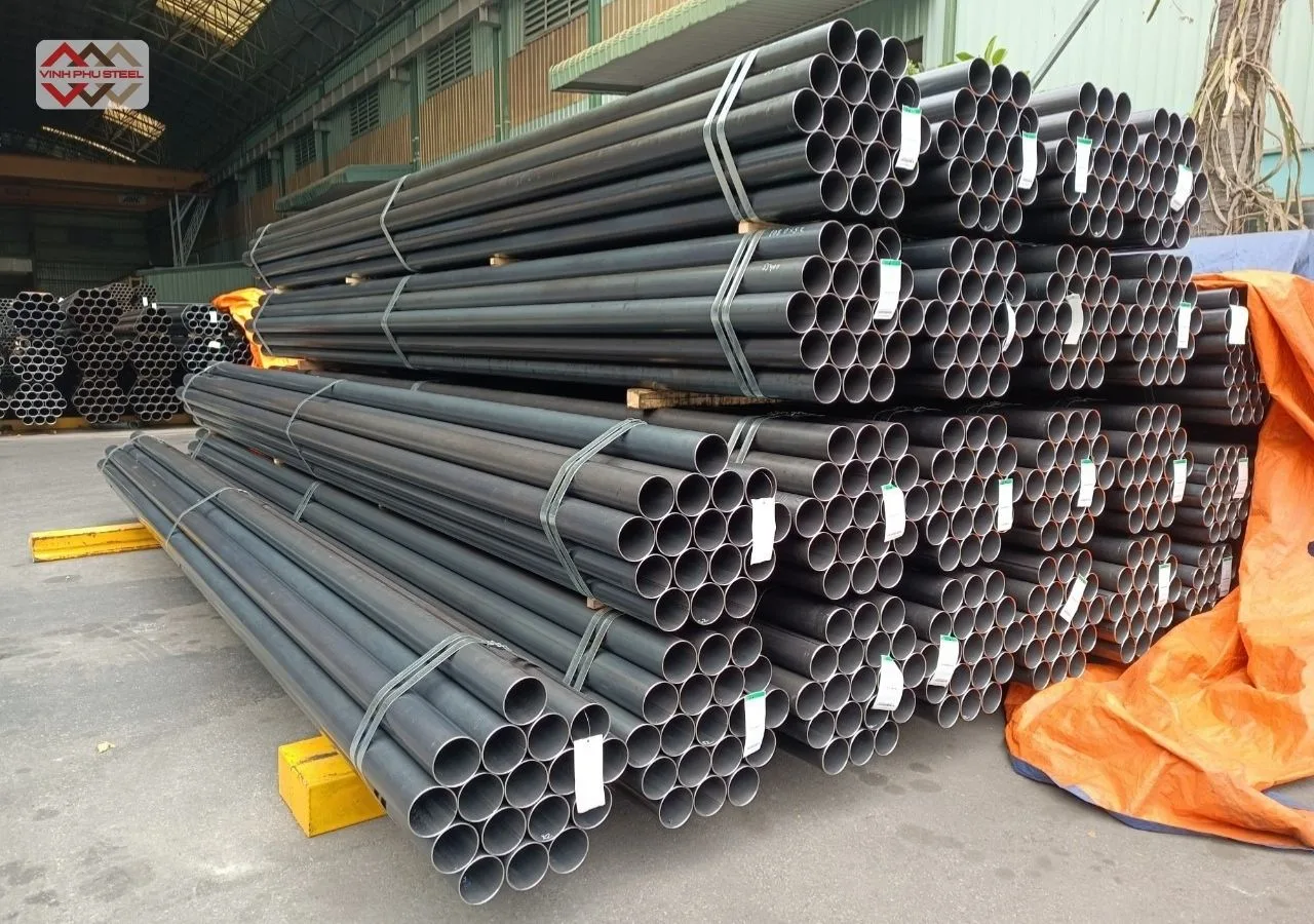 Ống thép đen DN250 - Phi 273