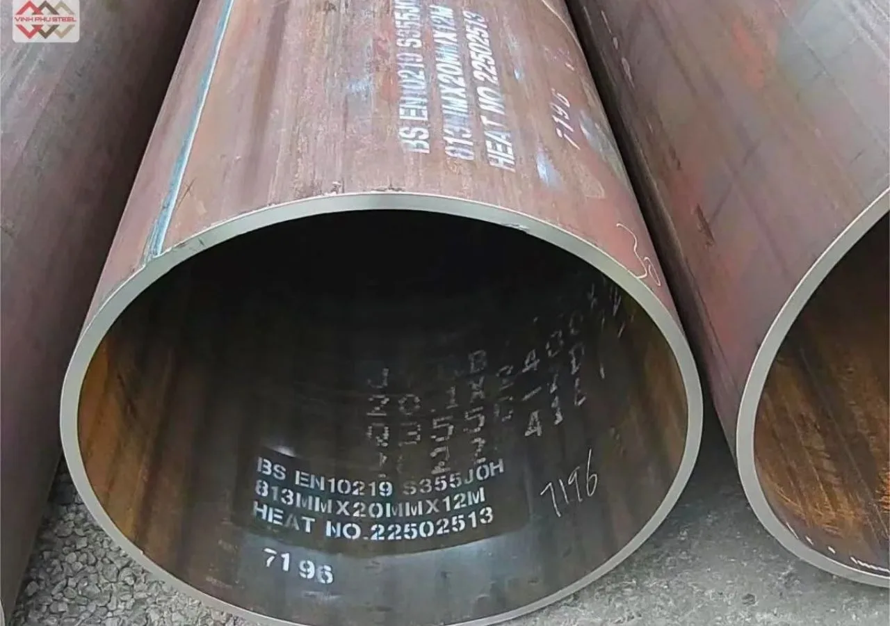 Ống thép đen phi 406