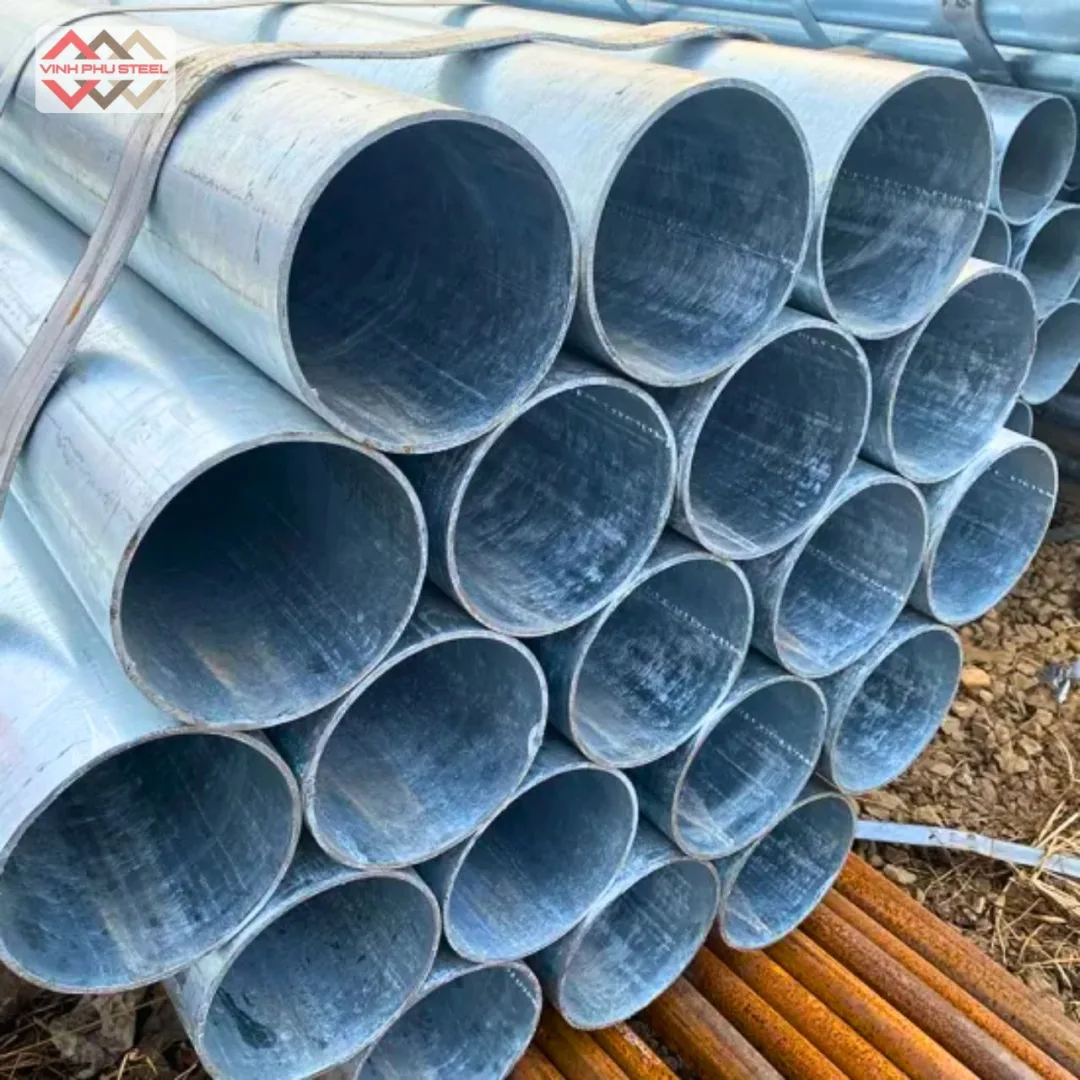 Ống sắt mạ kẽm phi 355