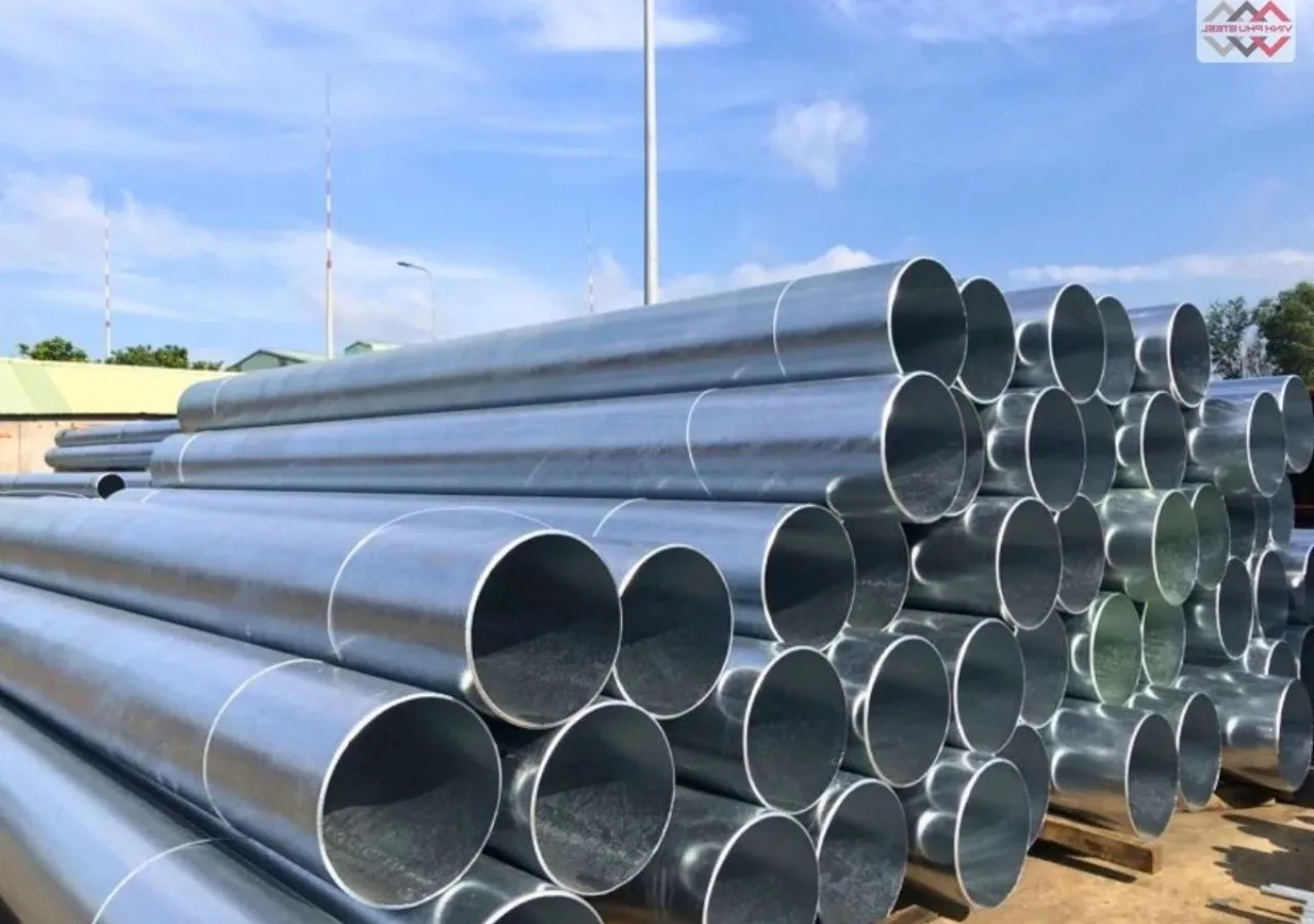 Thép ống phi 406 mạ kẽm