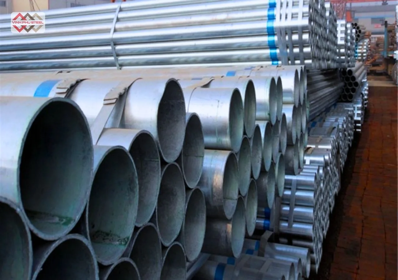 Ống sắt mạ kẽm phi 508