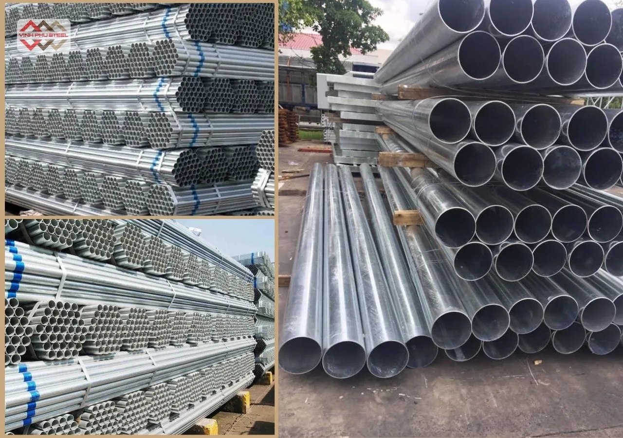 Ống thép mạ kẽm Hòa Phát