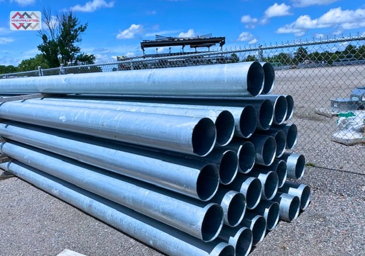 Thép ống mạ kẽm 273mm