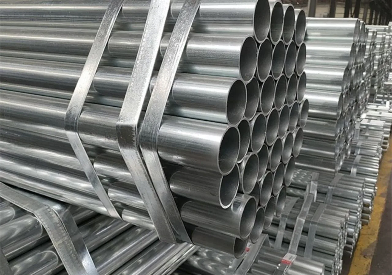 Ống thép mạ kẽm phi 38
