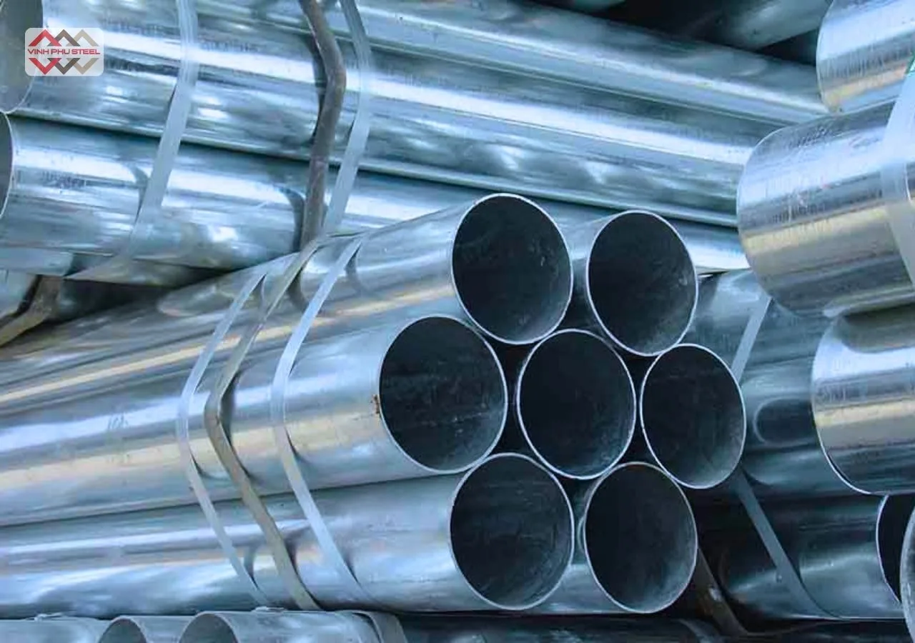 Ống sắt mạ kẽm phi 323