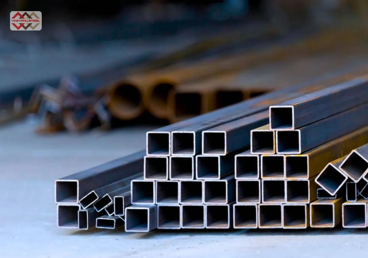 Thép hộp vuông đen 10x10 Hòa Phát