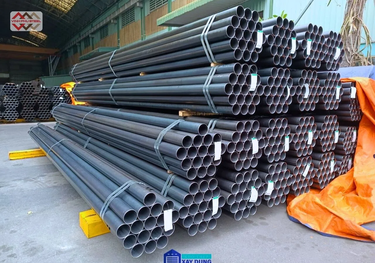 Sắt ống tròn đen phi 141 - D141