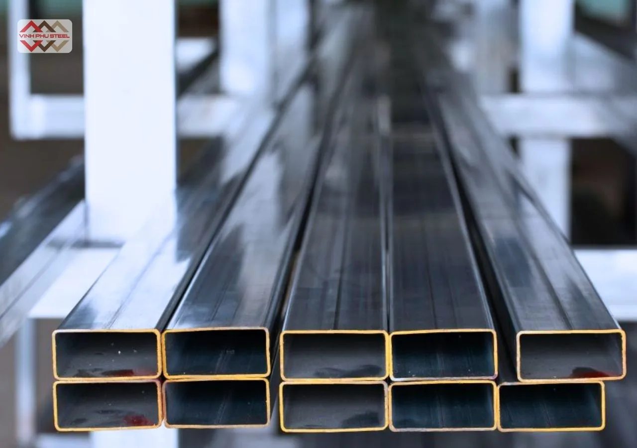 Thép hộp mạ kẽm 13x26