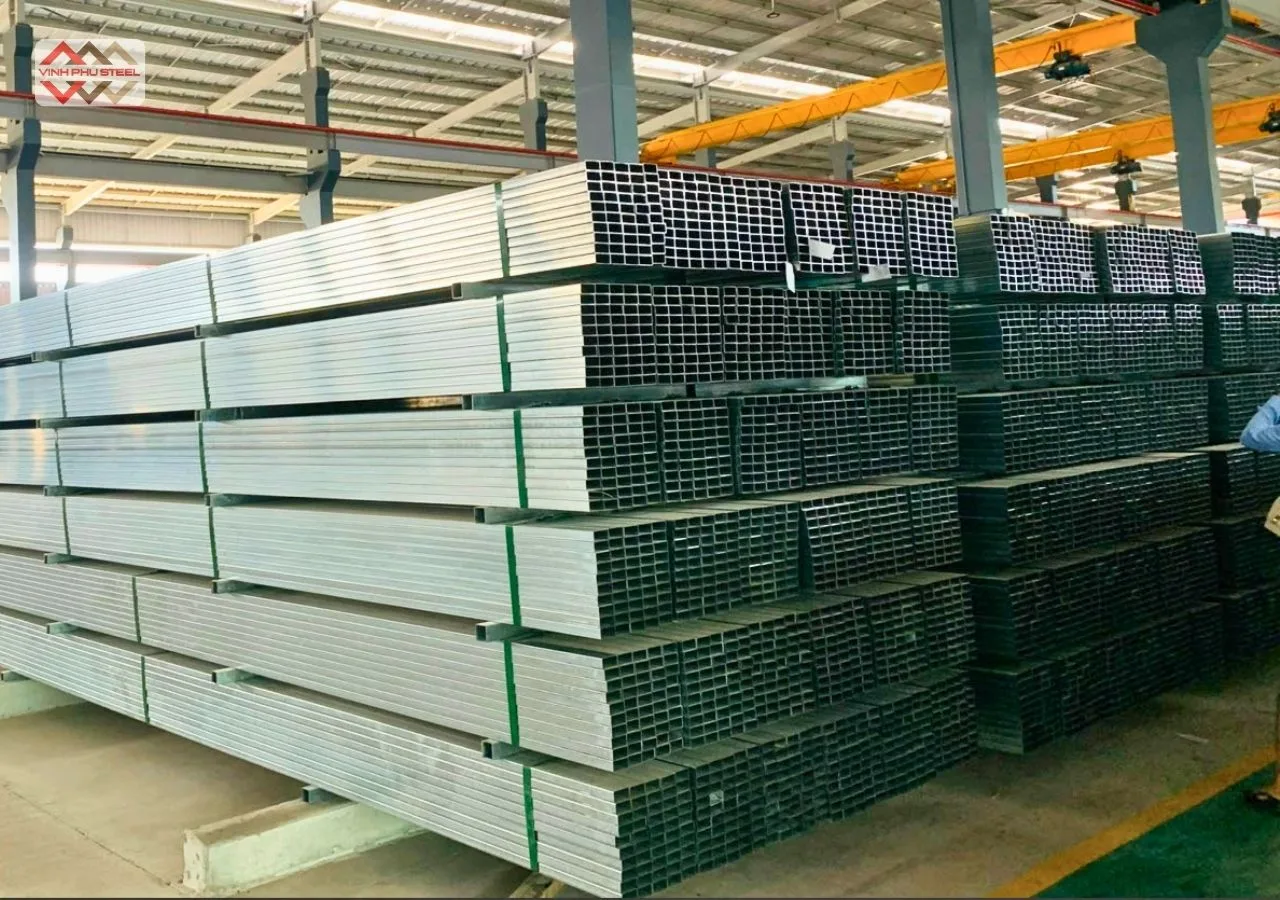 Thép hộp mạ kẽm Hoa Sen