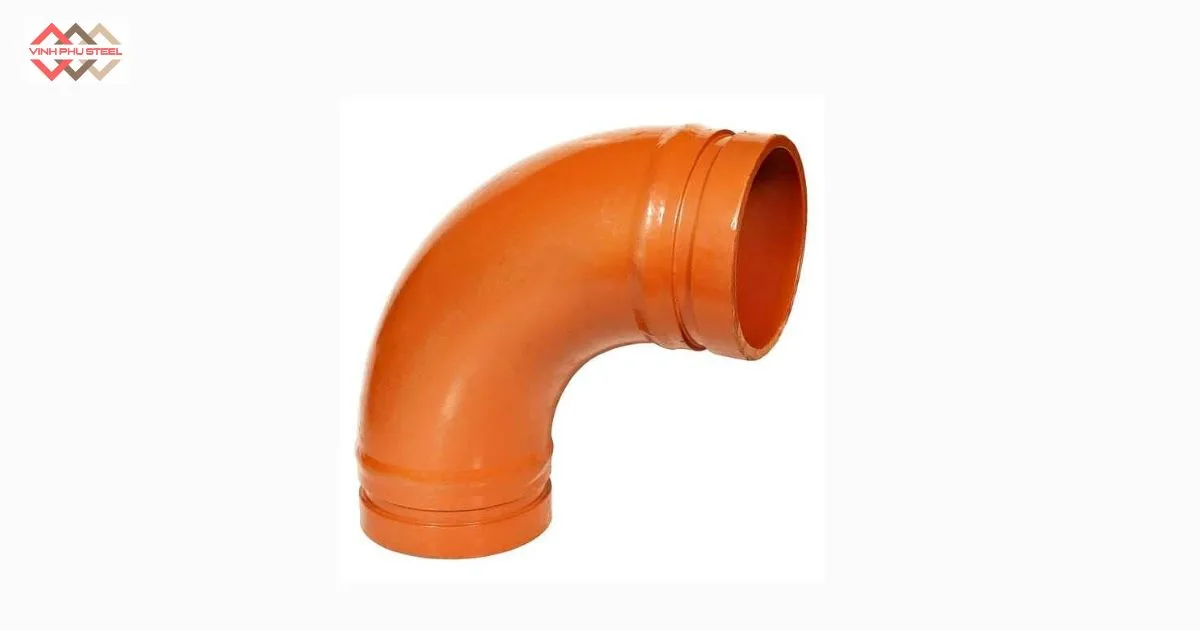 Co cút nối rãnh dài