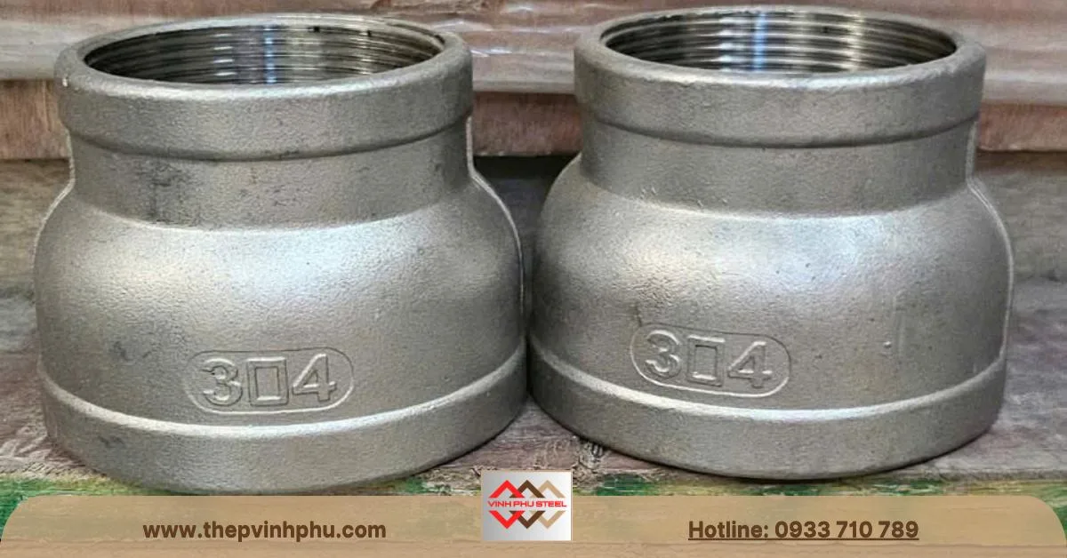 Côn thu ren INOX 304