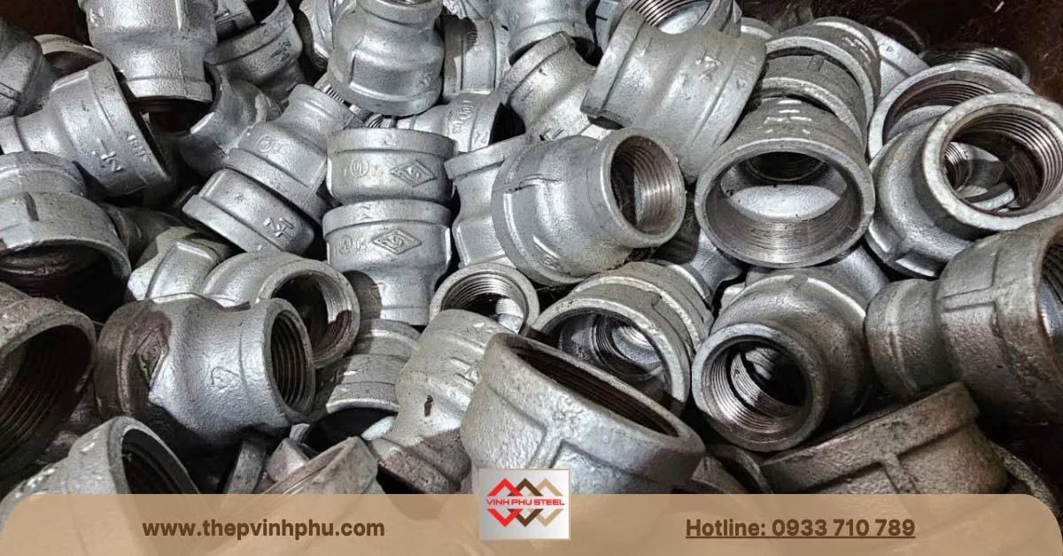 Côn thu ren mạ kẽm (bầu giảm)