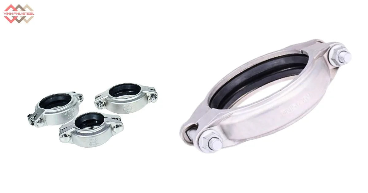 Khớp nối rãnh Inox