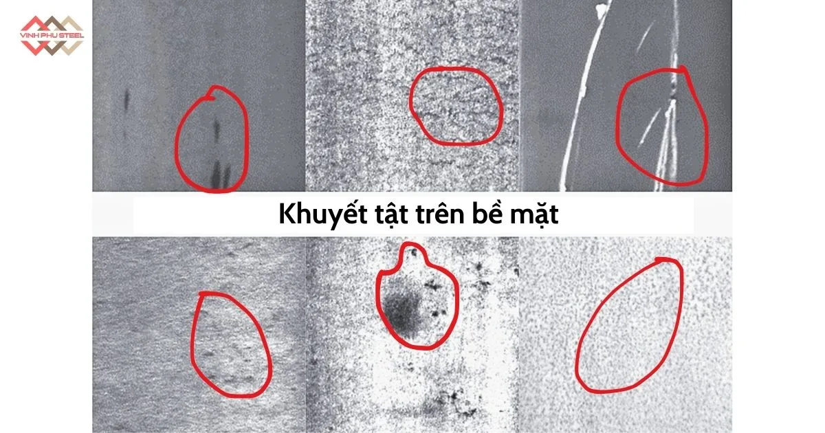 Kiểm tra khuyết tật thép bề mặt
