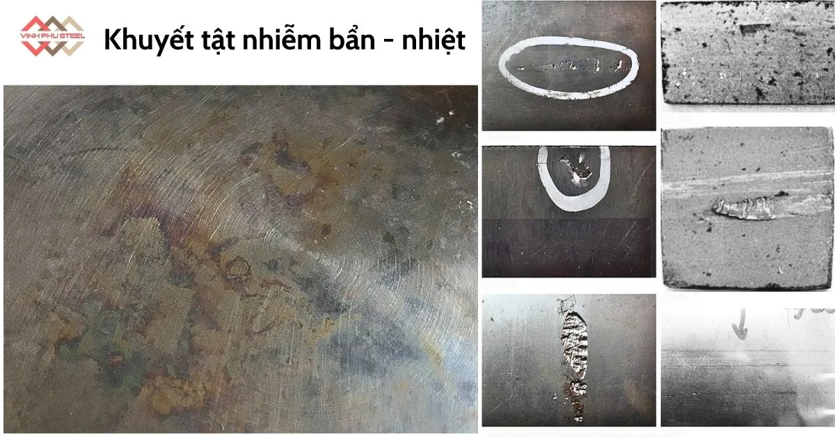 Kiểm tra khuyết tật thép do nhiễm bẩn