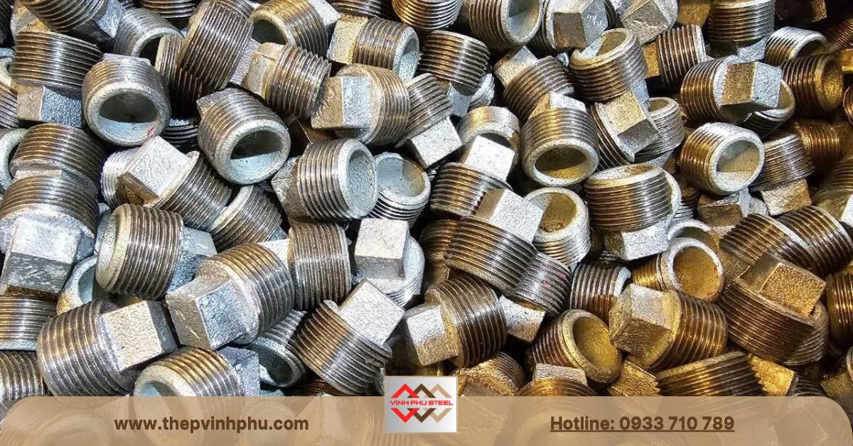 Nút bịt ren mạ kẽm