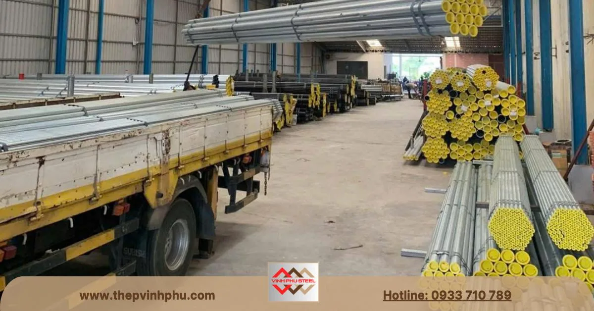 Ống thép mạ kẽm SeAH