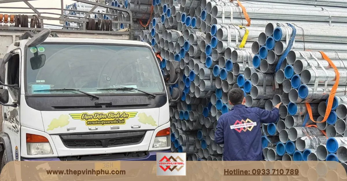 Thép ống mạ kẽm 