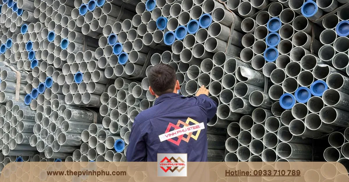 Thép ống mạ kẽm 