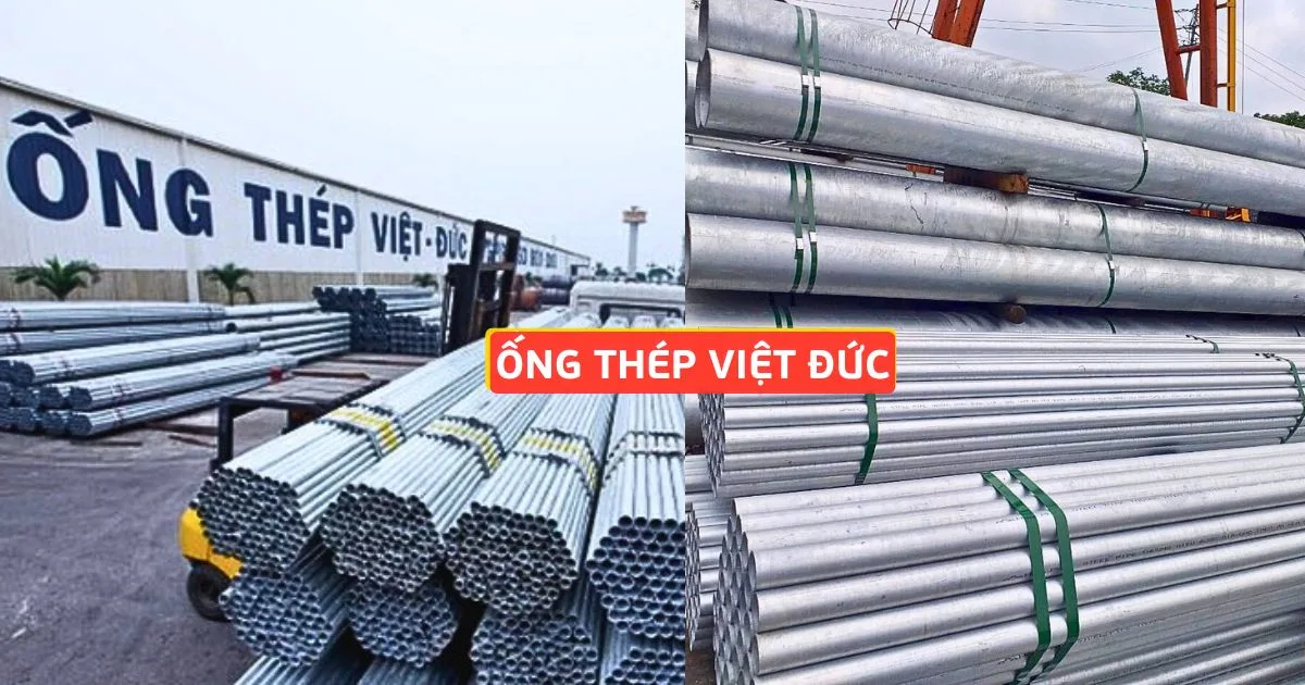 Ống thép mạ kẽm Việt Đức