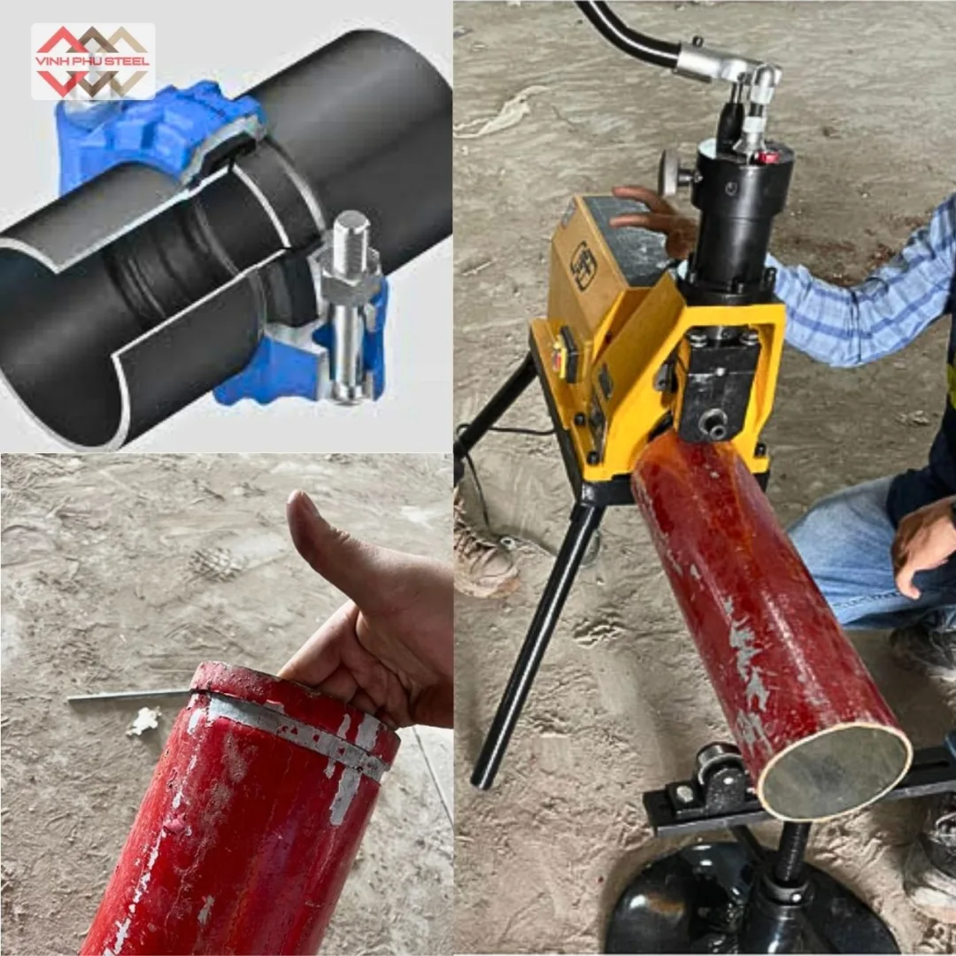 Máy tạo rãnh ống thép WPT