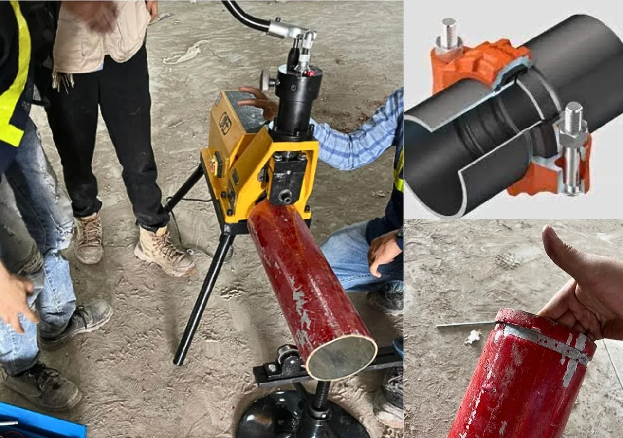 Hướng dẫn sử dụng máy tạo rãnh ống thép