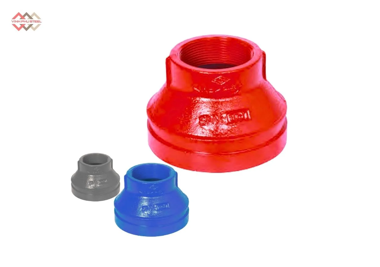 Bầu Giảm Đồng Tâm Nối Ren Loại Mỏng MECH