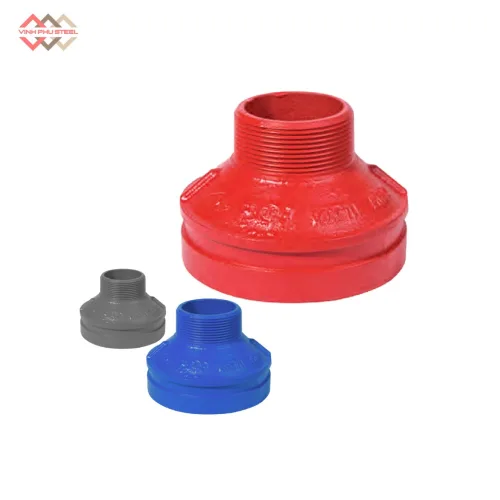 Bầu Giảm Đồng Tâm Ren Ngoài MECH - Male Thread Grooved