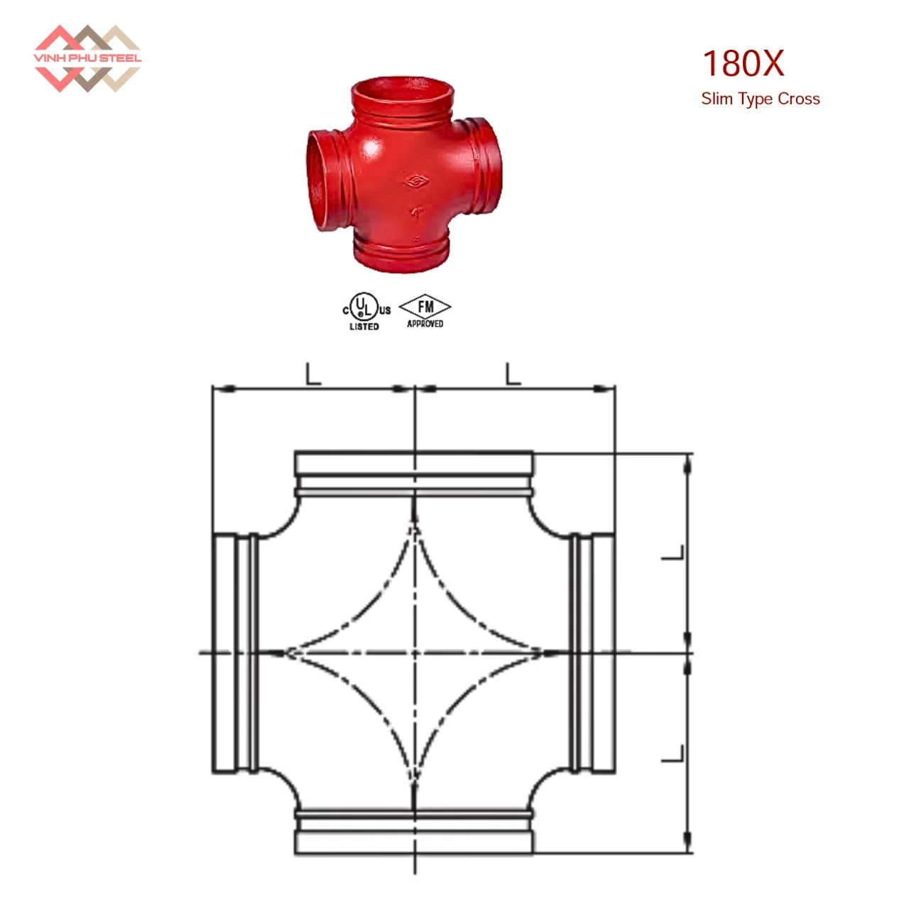 Ống Nối Chữ Thấp Loại Mỏng MECH