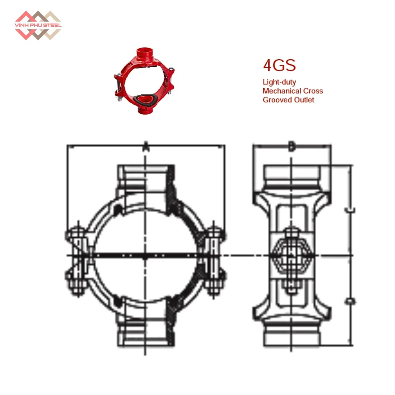 Cấu Tạo Đai Khởi Thủy Chữ Thập Loại Nhẹ MECH