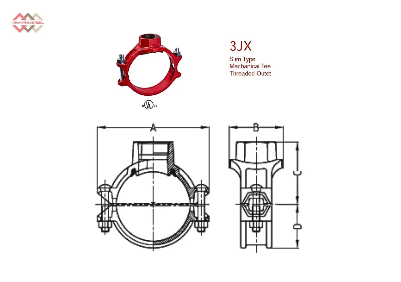 Cấu Tạo Đai Khởi Thủy Loại Mỏng Nối Ren MECH