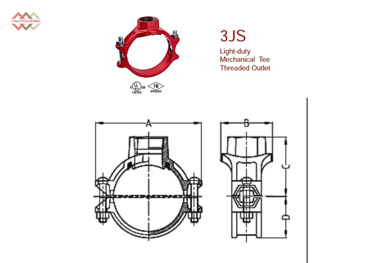 Cấu Tạo Đai Khởi Thủy Loại Nhẹ Nối Ren MECH