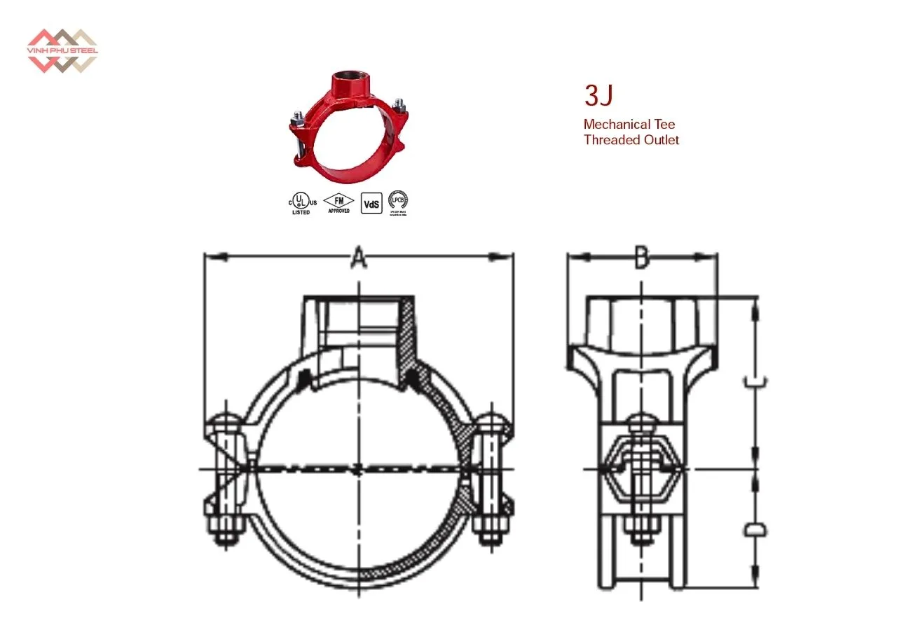 Cấu Tạo Đai Khởi Thủy Nối Ren MECH