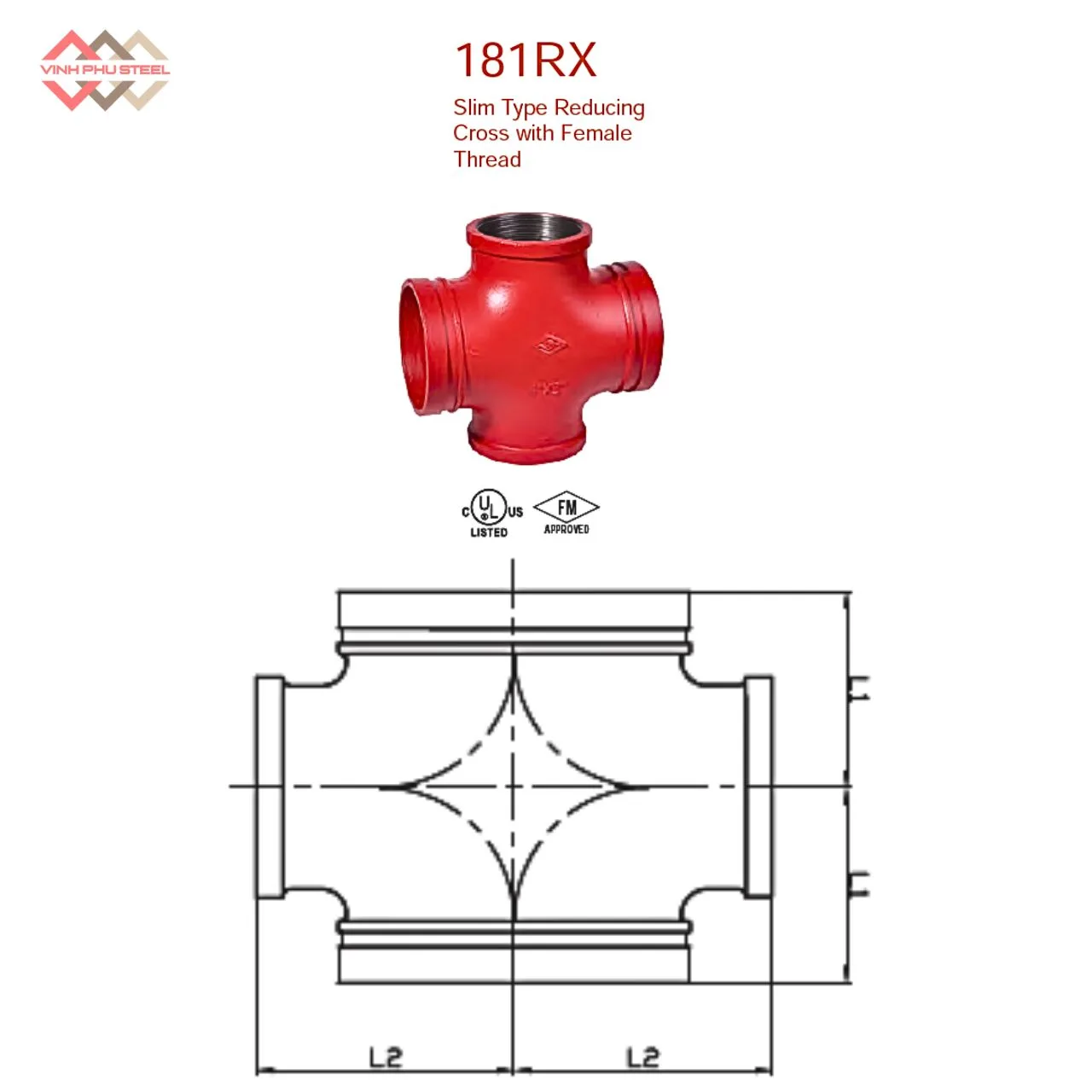 Chữ Thập Thu Ren Loại Mỏng MECH - Reducing Cross Slim Type - Hình ảnh 2