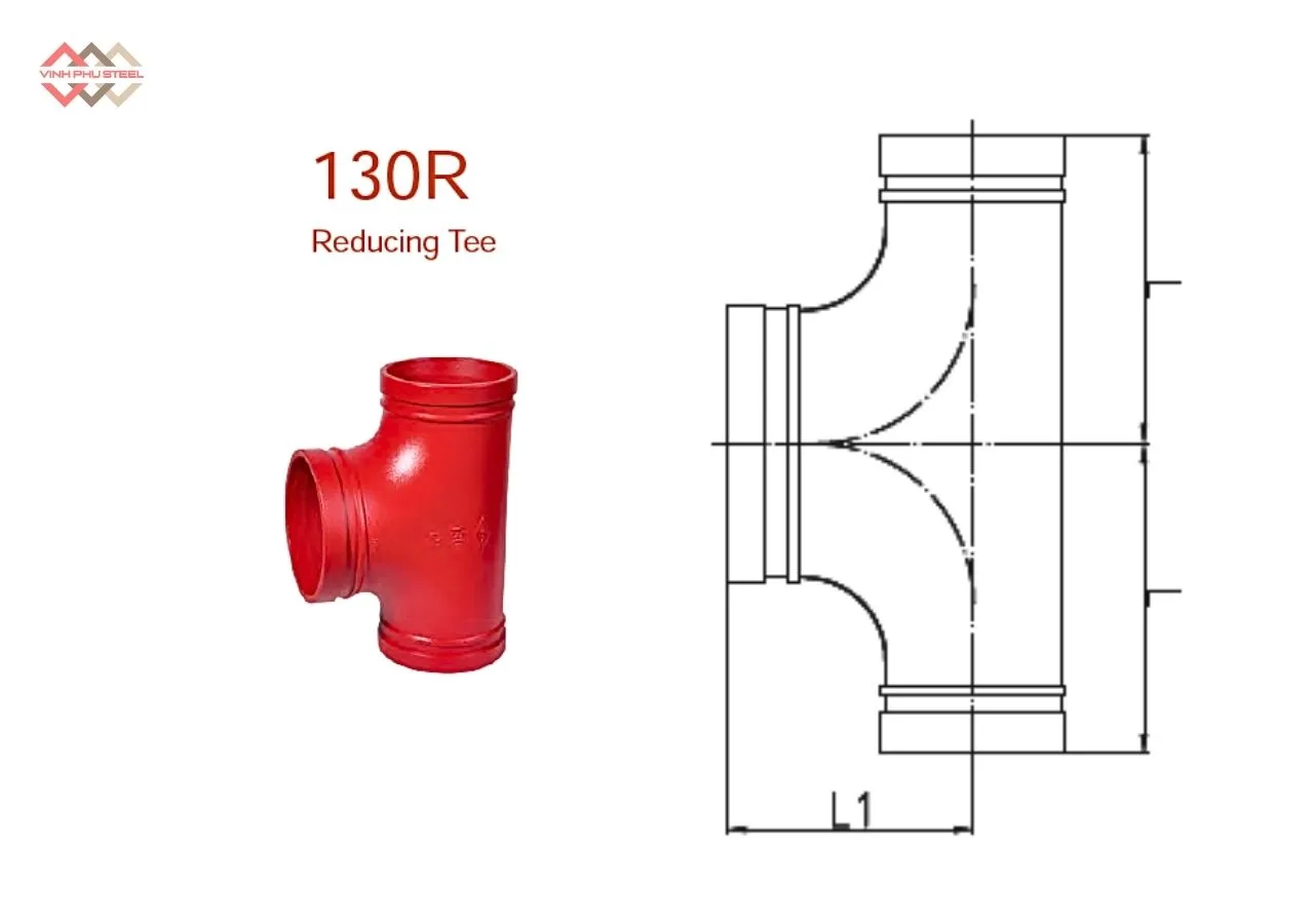 Cấu Tạo Số Tê Ngược Nối Rãnh MECH