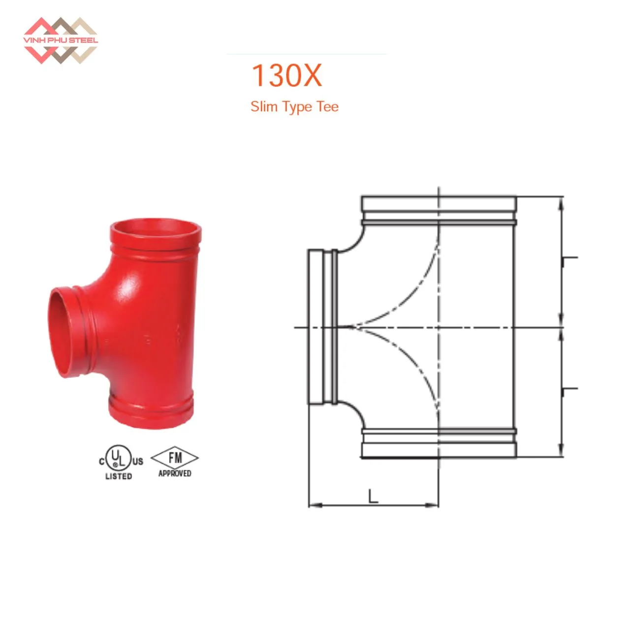 T Nối Rãnh Loại Mỏng MECH