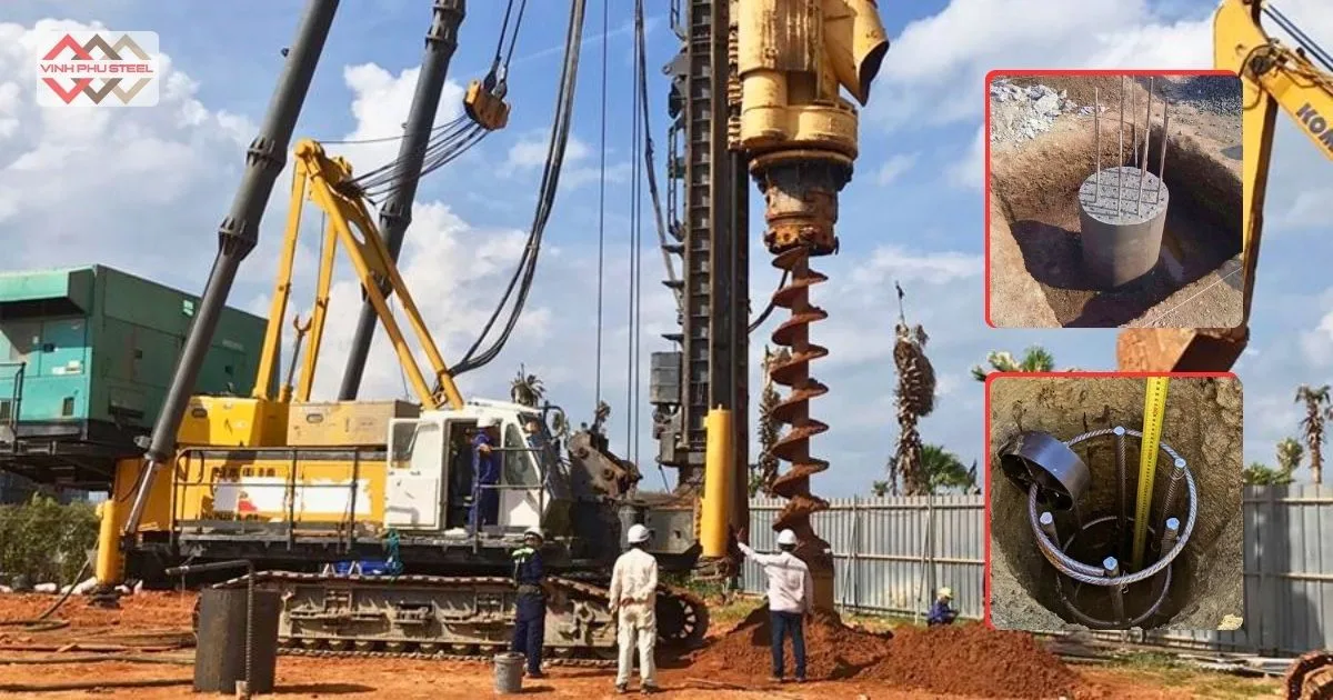 Cọc Khoan Nhồi Là Gì? Ưu Điểm, Ứng Dụng Và Quy Trình