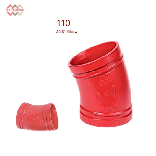 Lơi 22.5 Độ Nối Rãnh MECH